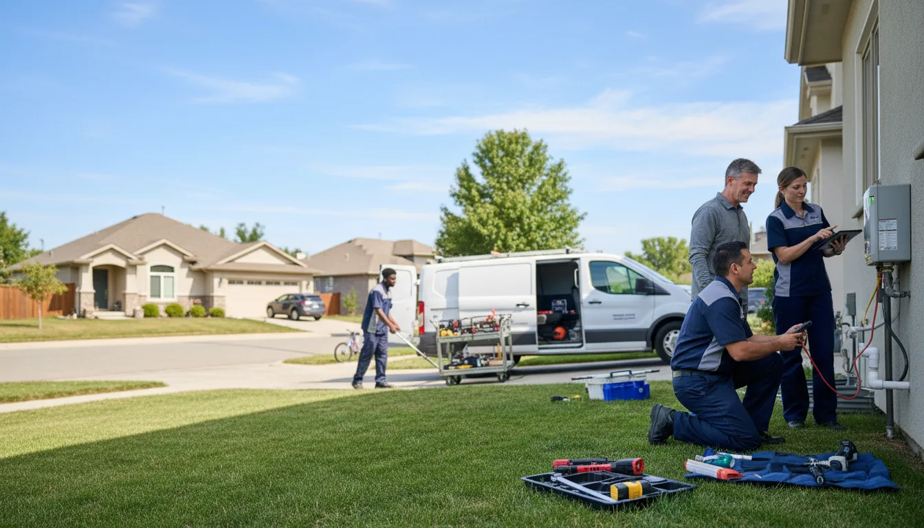 Tankless water heater service in Marshalls Creek, PA